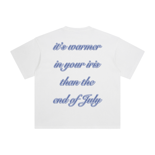 End Of July Tee - White
